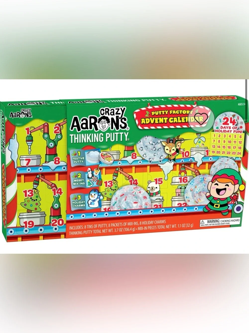 Crazy AaRon’s Thinking Putty Advent Calendar